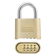 2in (51mm) Wide Set Your Own WORD Combination Solid Body Padlock
