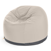 Jaxx Palmetto Large Round Outdoor Bean Bag Club Chair - Pearl