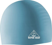 Water Gear Silicone Swim Cap Sky