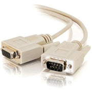 Cables to Go 17612 100ft (30.5m) Db9 M/F Serial Rs232 Extension Cable - Beige -(1/Ea)