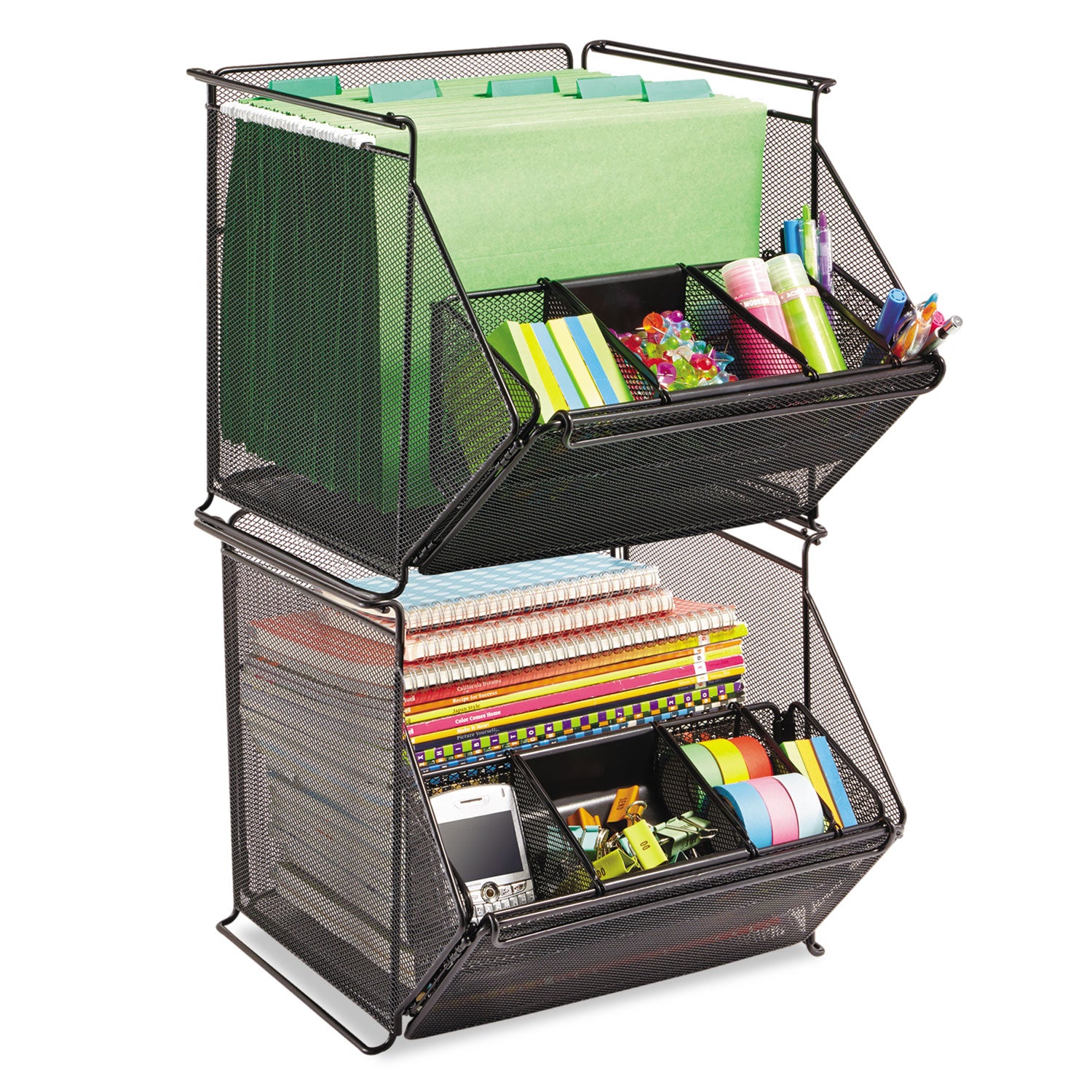 Orgnzr Onyx Stack Storage Bins