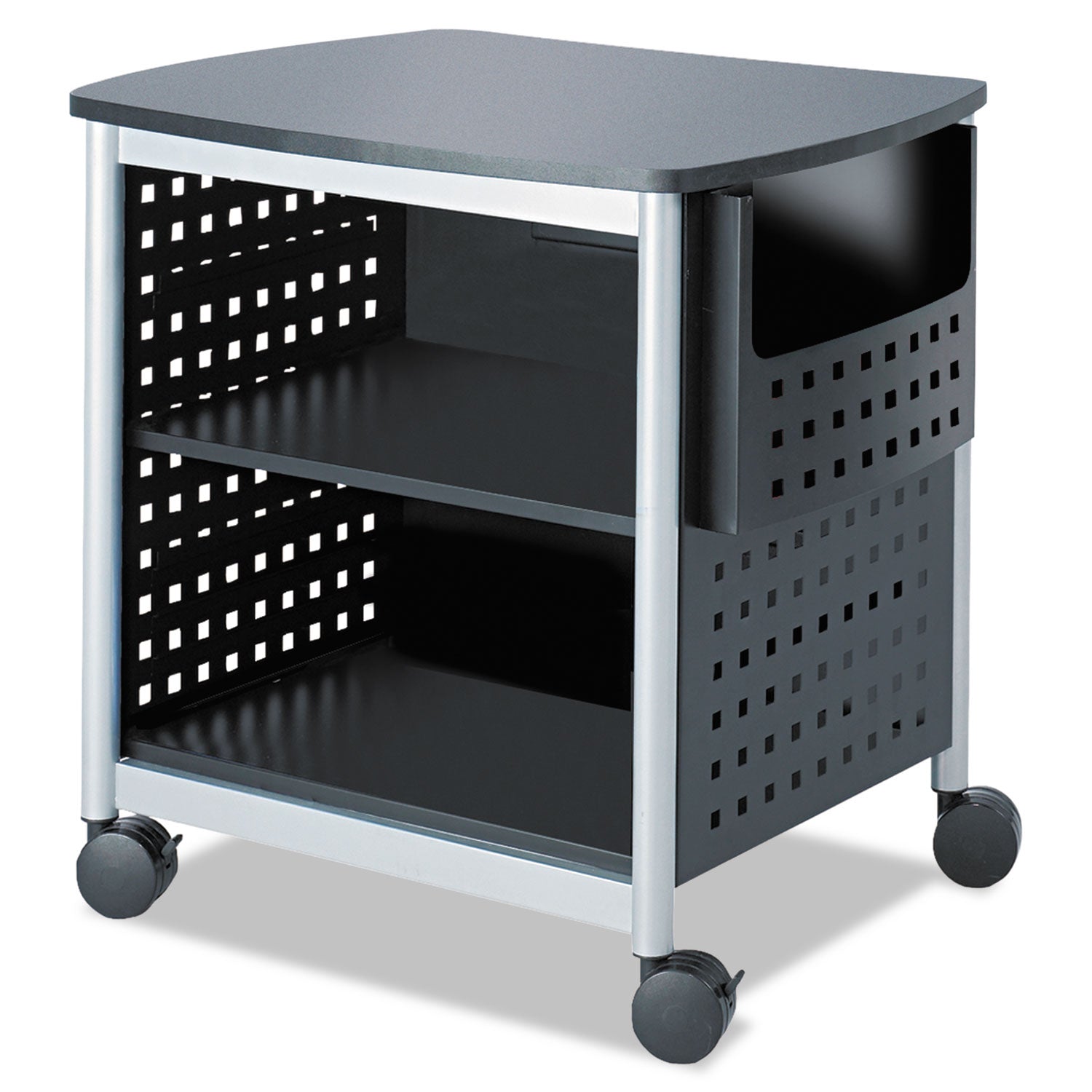 Stand Scoot Deskside Blk