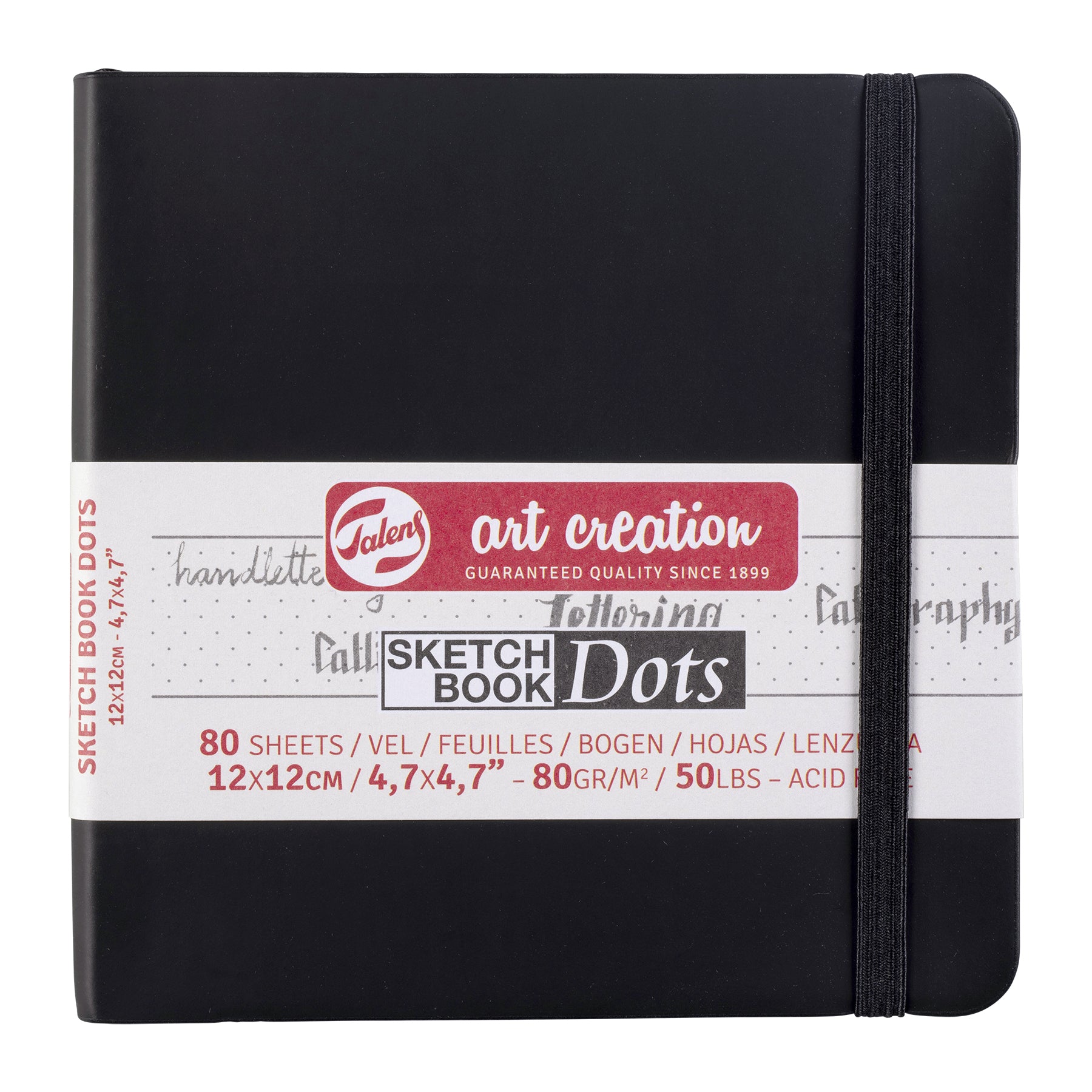 Dotted Sketchbook, 80 Sheets, 50lbs, 4.7" x 4.7"