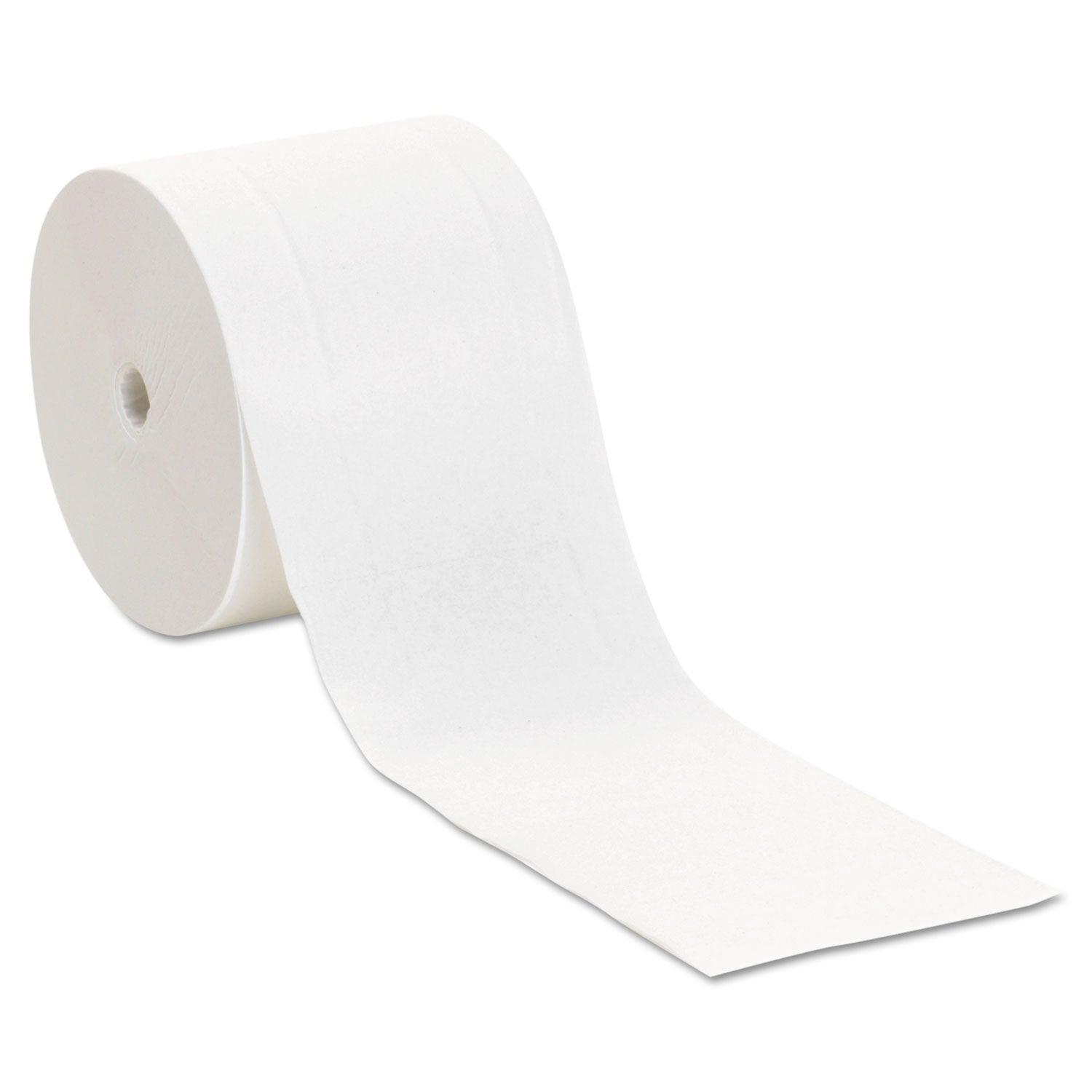 Compact Coreless Recycled Toilet Paper - 2 Ply - 4.05" Width x 3.85" Length - 1000 Sheets/Roll - White - 36 / Carton