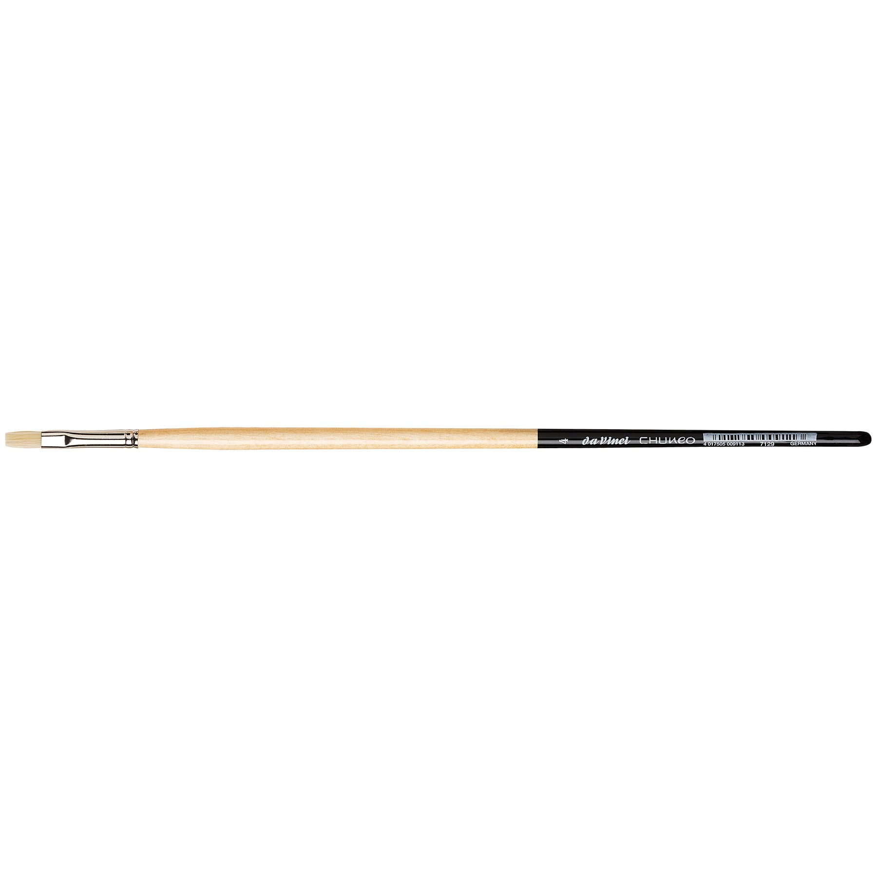 CHUNEO Synthetic Hog Bristle, Oil, Flat, Series 7129, Size 4