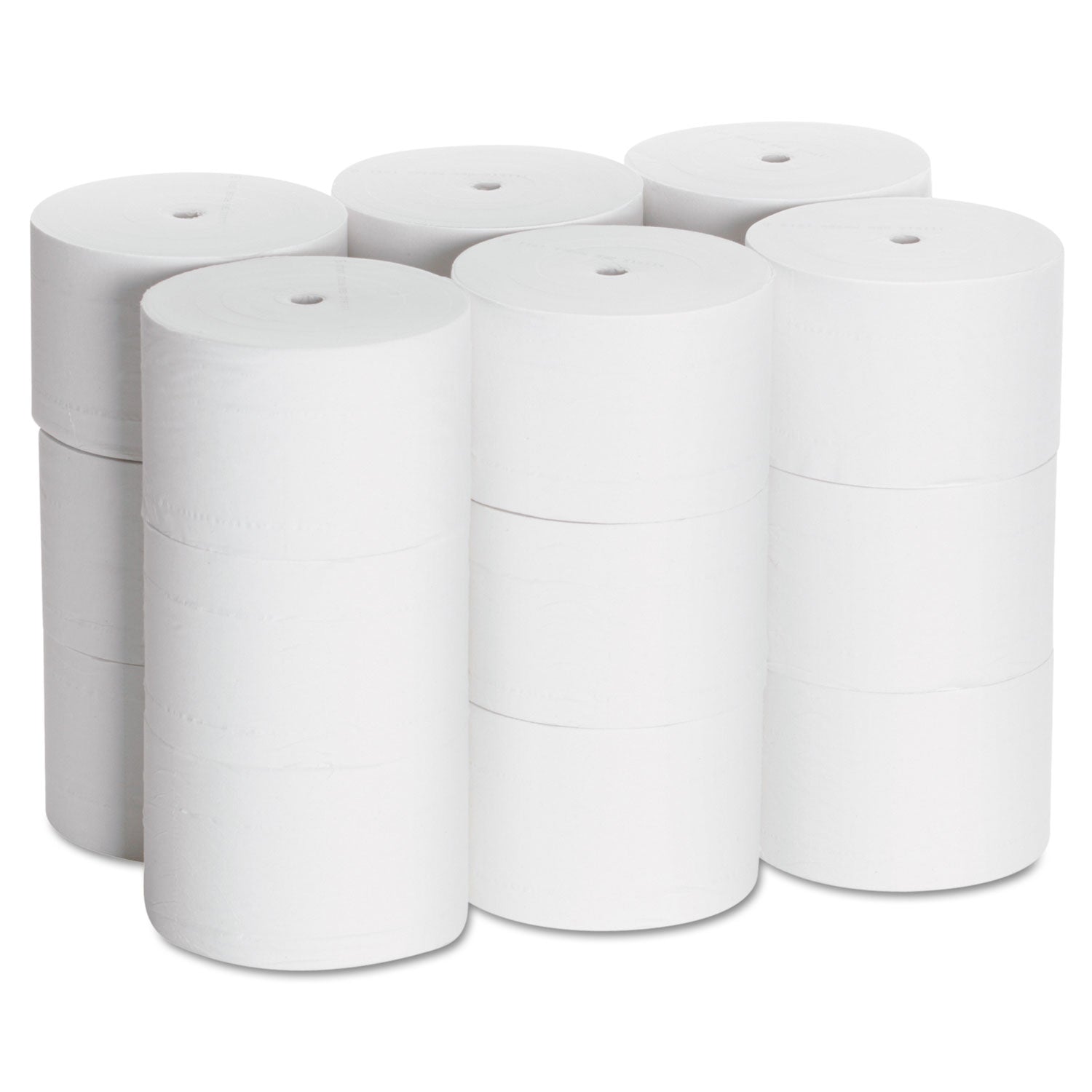 2 Ply - 3.85" Width x 4.05" Length - 1125 Sheets/Roll - White - 18 / Carton
