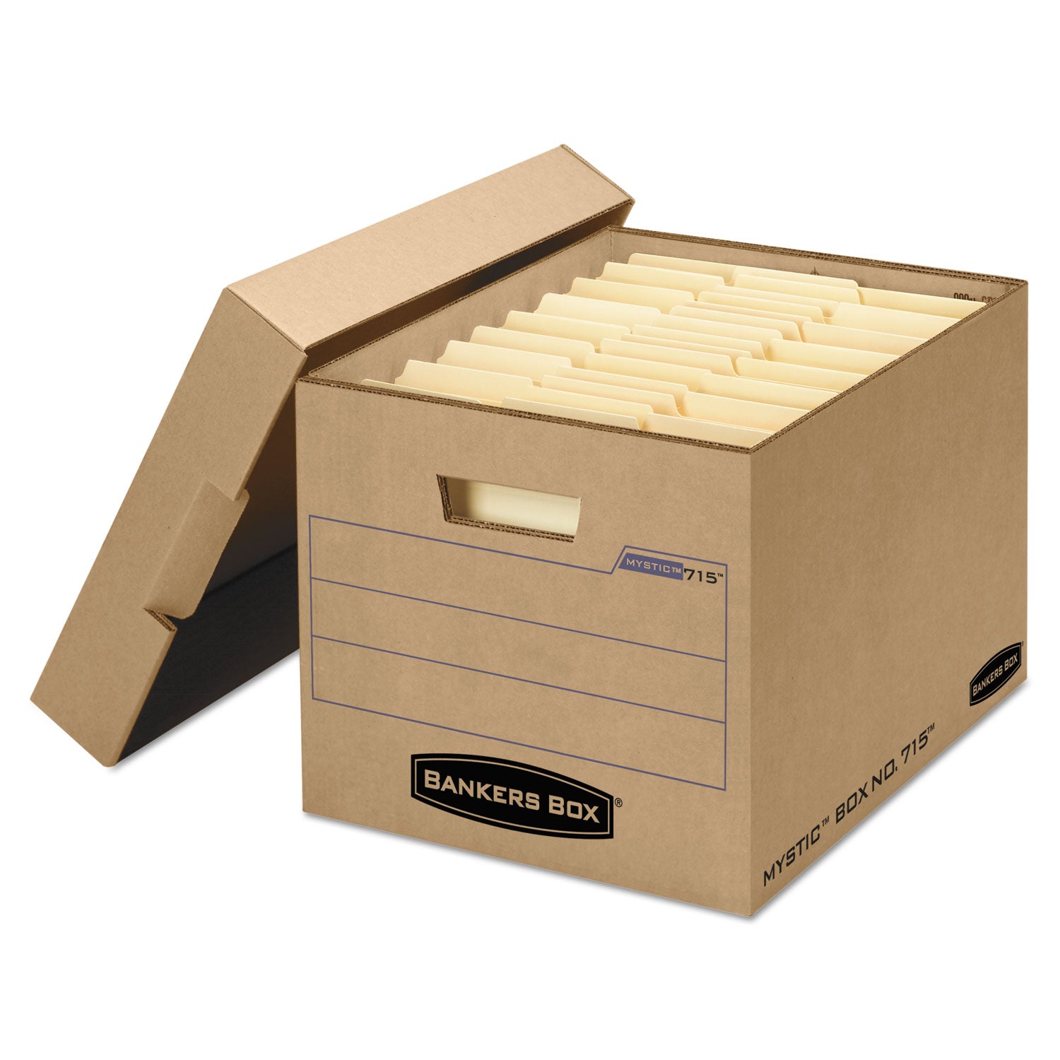 Internal Dimensions: 12" Width x 15" Depth x 10" Height - External Dimensions: 13" Width x 16.3" Depth x 10.8" Height - Media Size Supported: Letter, Legal - Lift-off Closure - Stackable - Kraft - For File - Recycled - 25 / Carton