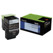 Lexmark Unison 701K Original Standard Yield Laser Toner Cartridge - Black - 1 Each