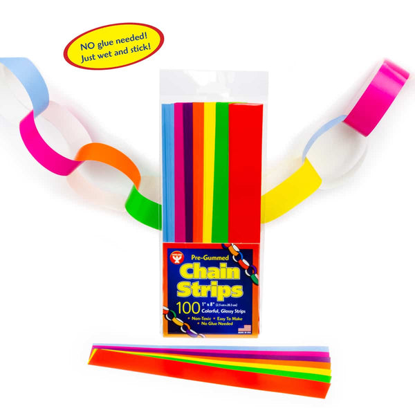 Stick-A-Licks -100/ Chain Strips 1/2"x5"