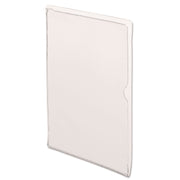 8 1/2" x 11" - Vinyl - Clear - Non-glare - 25 / Box