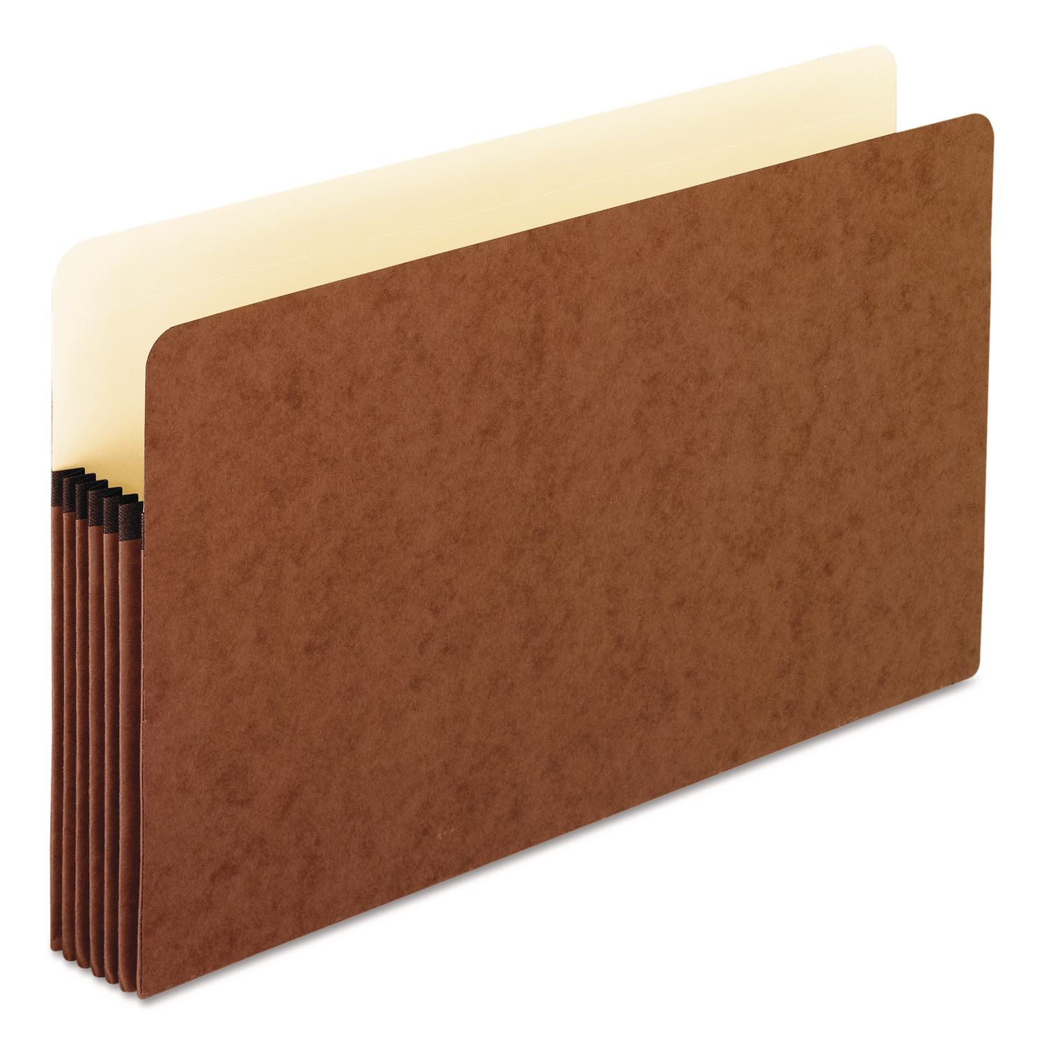 Pendaflex Legal Recycled Expanding File - 8 1/2" x 14" - 5 1/4" Expansion - Manila, Tyvek, Red Fiber - Tyvek Gusset, Reinforced Gusset - 30% Recycled - 10 / Box