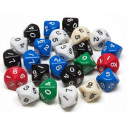Ten Sided Dice Set of 24