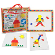 Melissa & Doug Magnetic Pattern Block Kit - Ages 3+