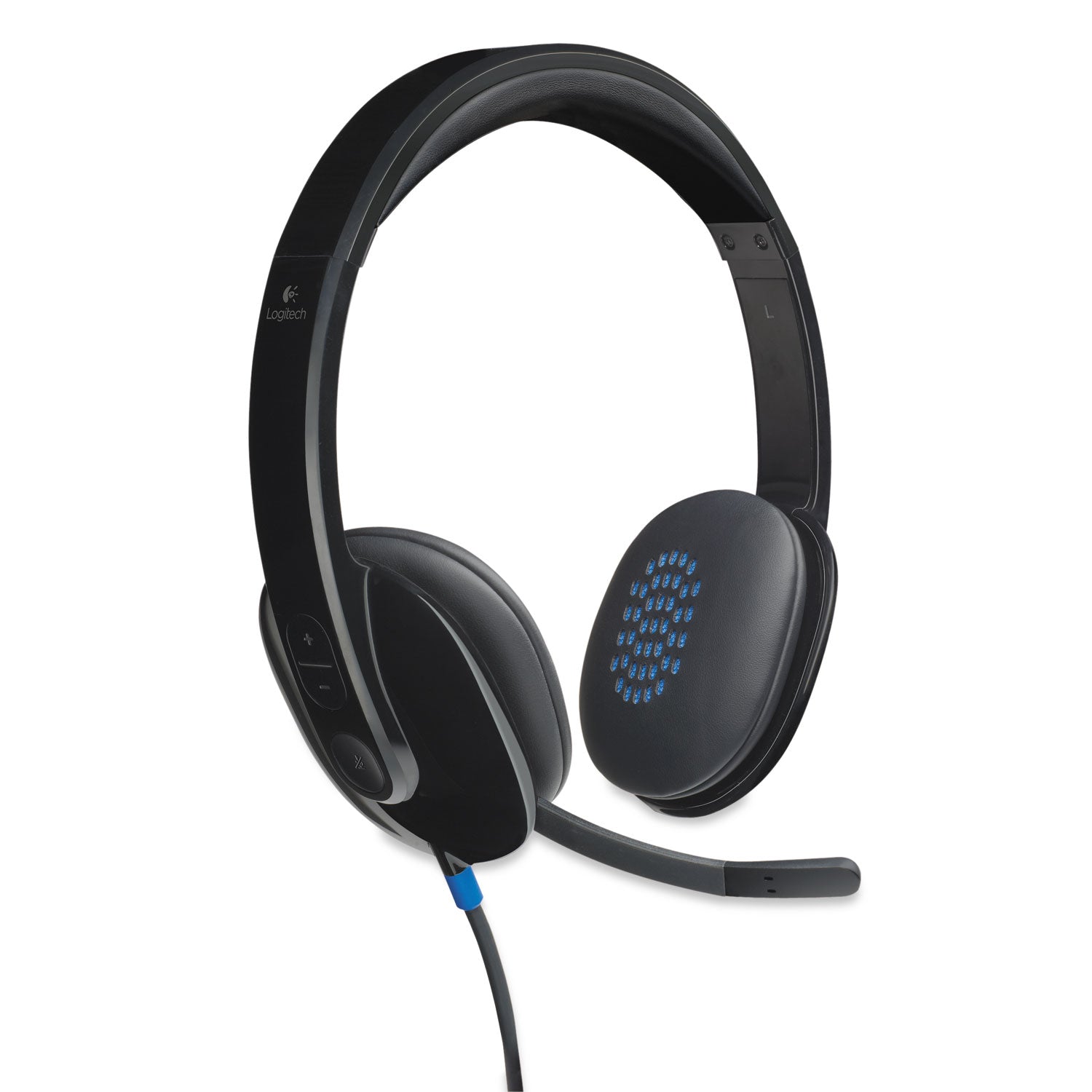 Stereo - USB - Wired - Over-the-head - Binaural - Semi-open - Black