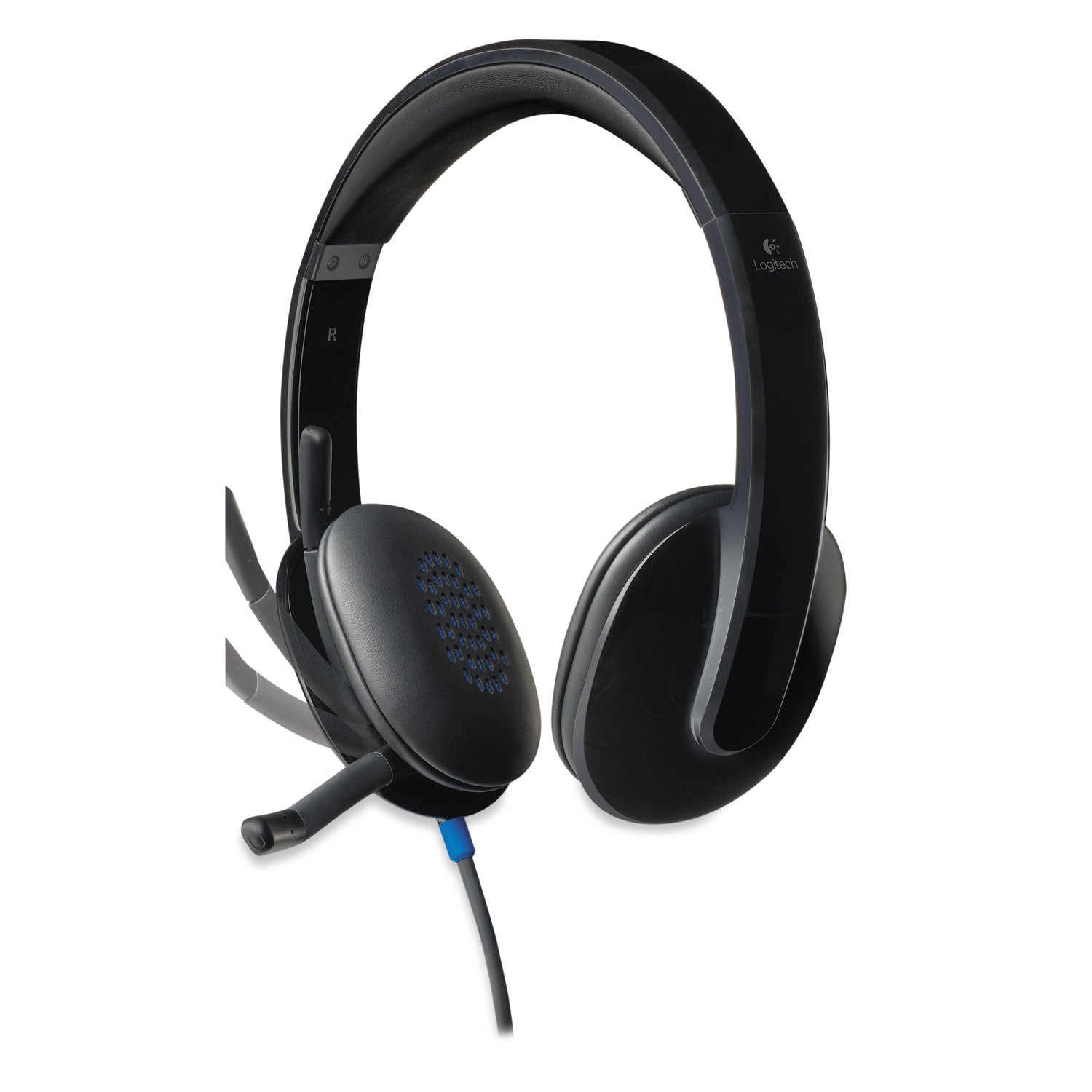 Stereo - USB - Wired - Over-the-head - Binaural - Semi-open - Black