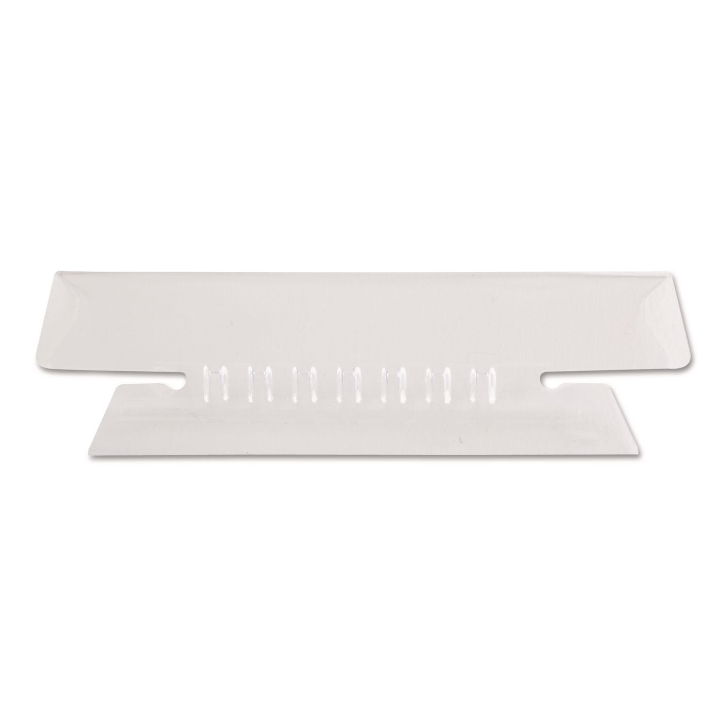 Pendaflex Hanging Folder Plastic Insertable Tabs - 25 Tab(s) - 3.50" Tab Width - Clear Plastic Tab(s) - 10% Recycled - 25 / Pack