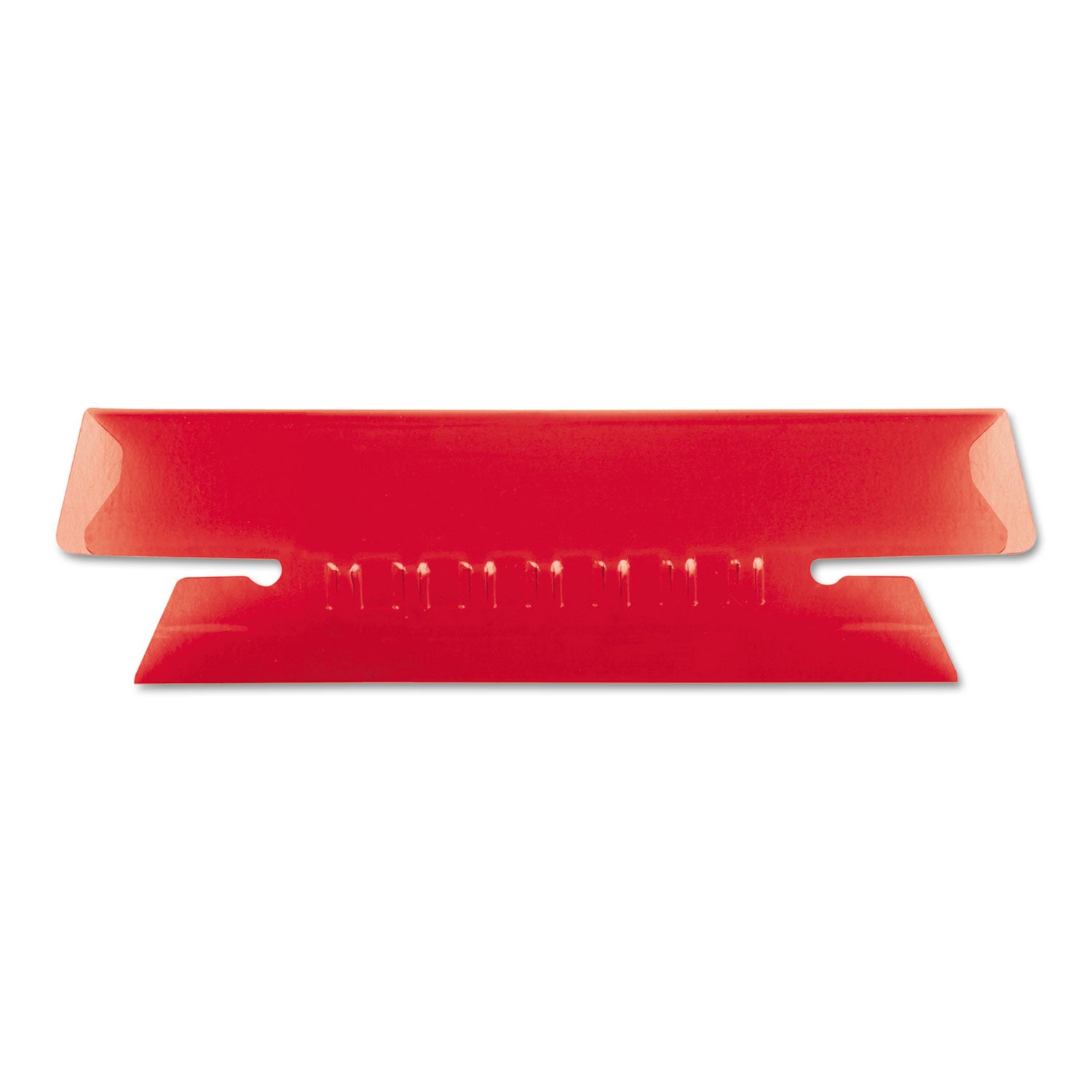 Pendaflex Hanging Folder Plastic Insertable Tabs - 25 Tab(s) - 3 Tab(s)/Set - 3.50" Tab Width - Red Plastic Tab(s) - 10% Recycled - 25 / Pack