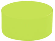 Round Pouffe Basic - Spring Green, 9.8"H