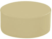 Round Pouffe Basic - Sand, 12.6"H