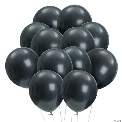 Onyx Black Balloons - 144 Pieces