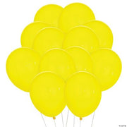 11" Citrine Yellow Balloons - 24 Pieces