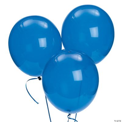 Sapphire Blue Balloons - 144 Pieces