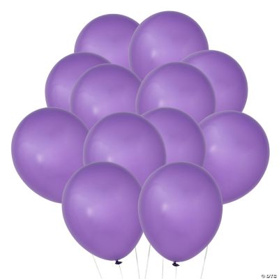 Purple Metallic Balloons - 144 Pieces