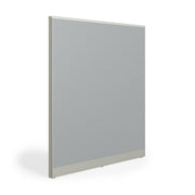 OfficeSource Panels II 60"W X 66"H Upholstered Panel w/ Light Gray Frame - Moonlight