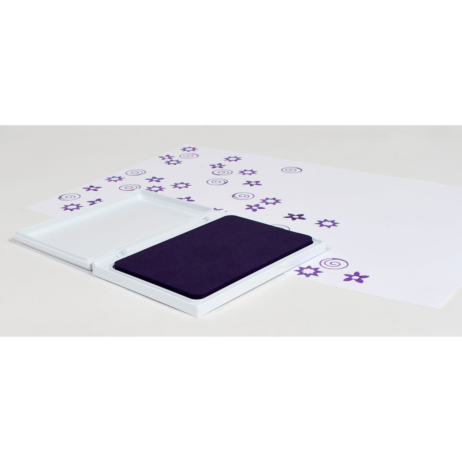 Jumbo Washable Stamp Pad - Purple - 6.2"L x 4.1"W