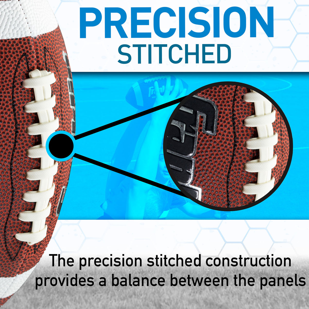 JUNIOR FOOTBALL BROWN DEFLATED