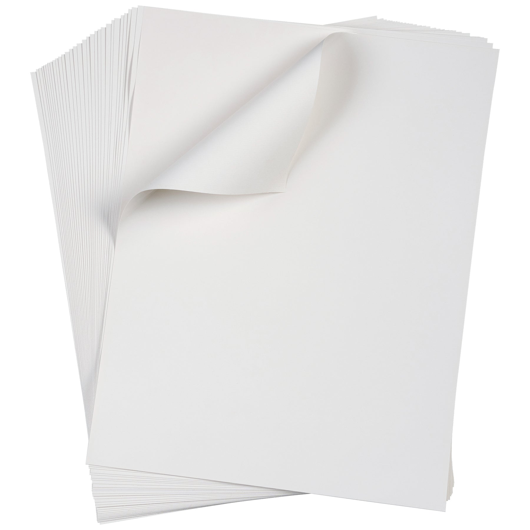 Dry Erase Sheets, Self-Adhesive, White, 8-1/2" x 11", 30 Sheets