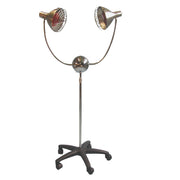 Infra-red (IR) Lamp - 2-head with timer (350 watt), 110V