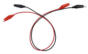 Connector Cord, 18", Alligator to Alligator, Red and Black, Pair