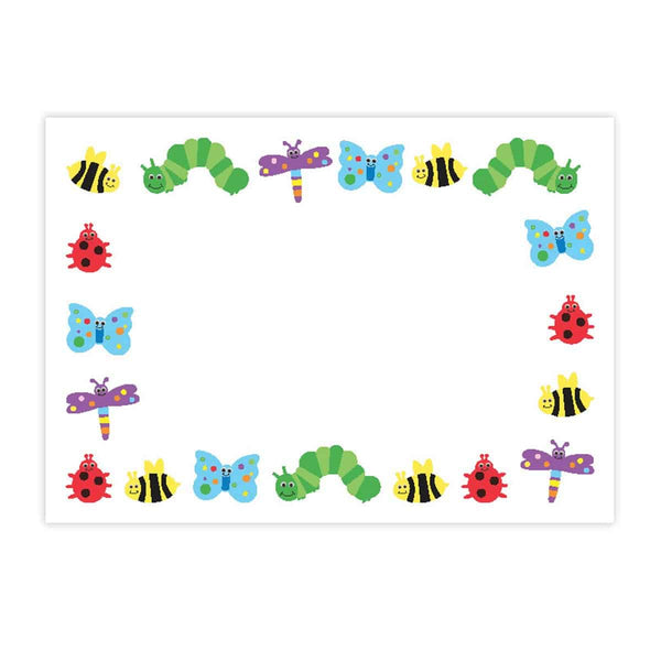 Name Tags - 36 ct., 3.5" x 2.5" - Bugs