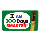 Classroom Stickers - 25 ct., I am 100 Days Smarter!