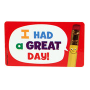 Classroom Stickers - 25 ct., I Had a Great Day!