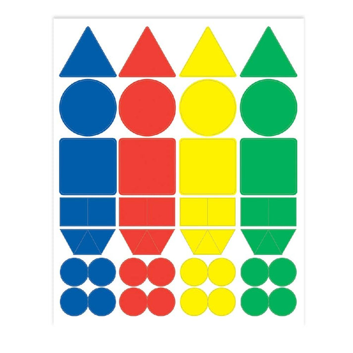 Sticker Forms - Basic shapes - 3 sheets
