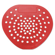 Health Gards Vinyl Urinal Screen, Cherry Scent, 7.75 X 6.88, Red, Dozen