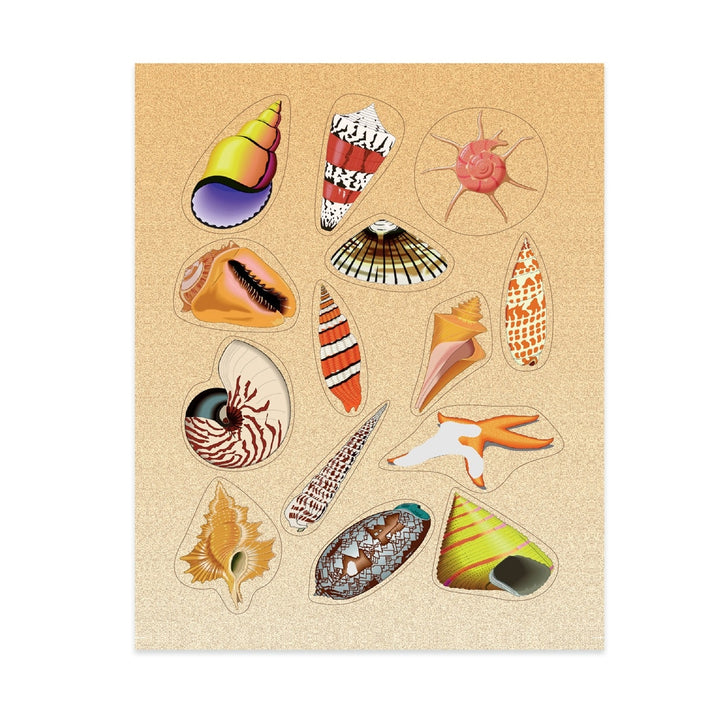 Sticker Forms - Sea shells - 3 sheets