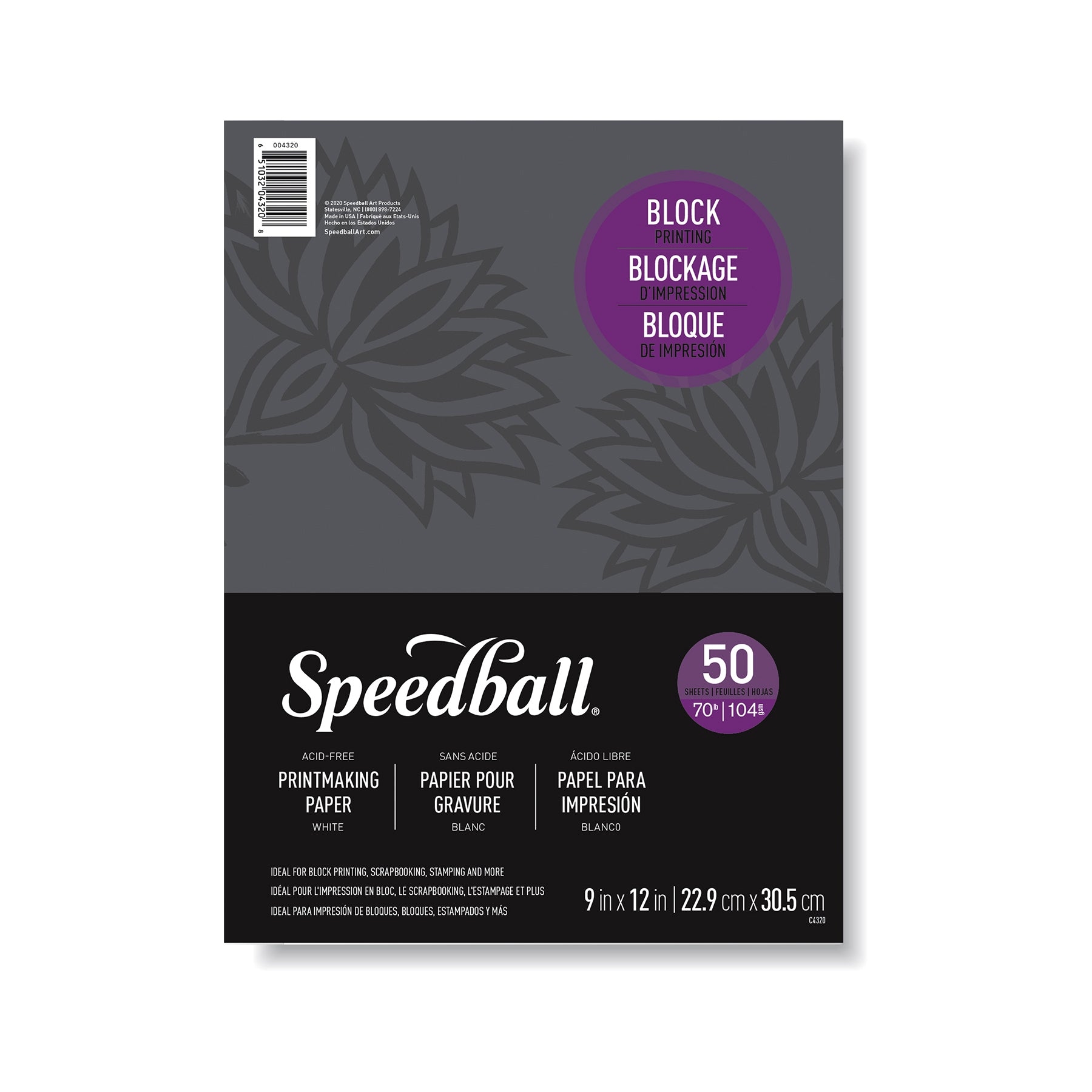 Printmasters™ Speedball® Printmaking Paper, 9" x 12"
