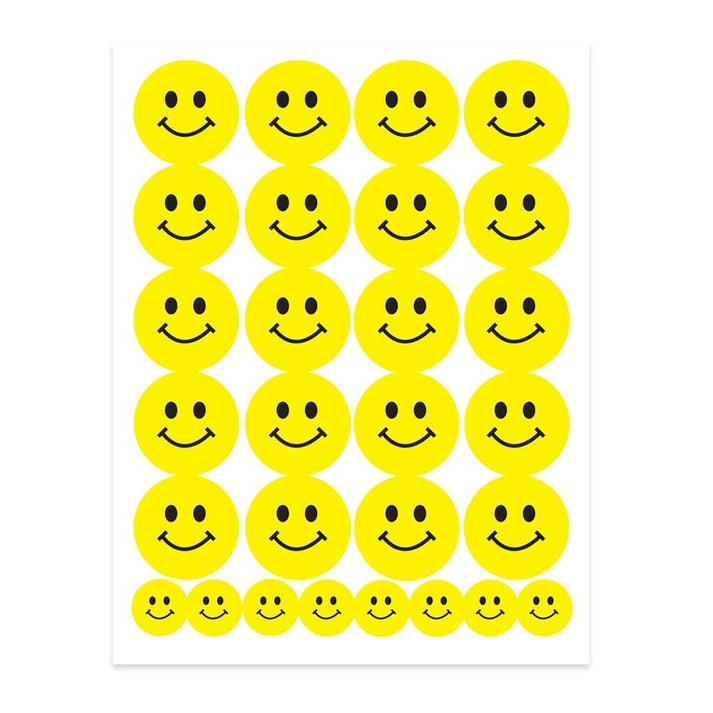 Sticker Forms - Smiley Faces - 3 sheets