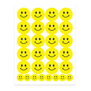 Sticker Forms - Smiley Faces - 25 sheets