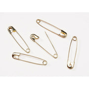 #3 Safety Pins - Gold - 2 Inches - 144 Pieces