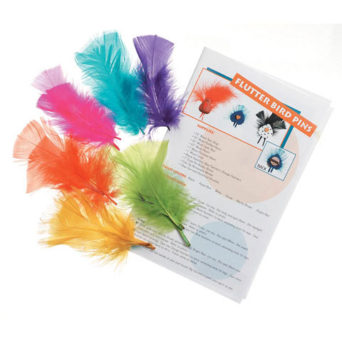 Feathers Big One Neon Ast 50Grm