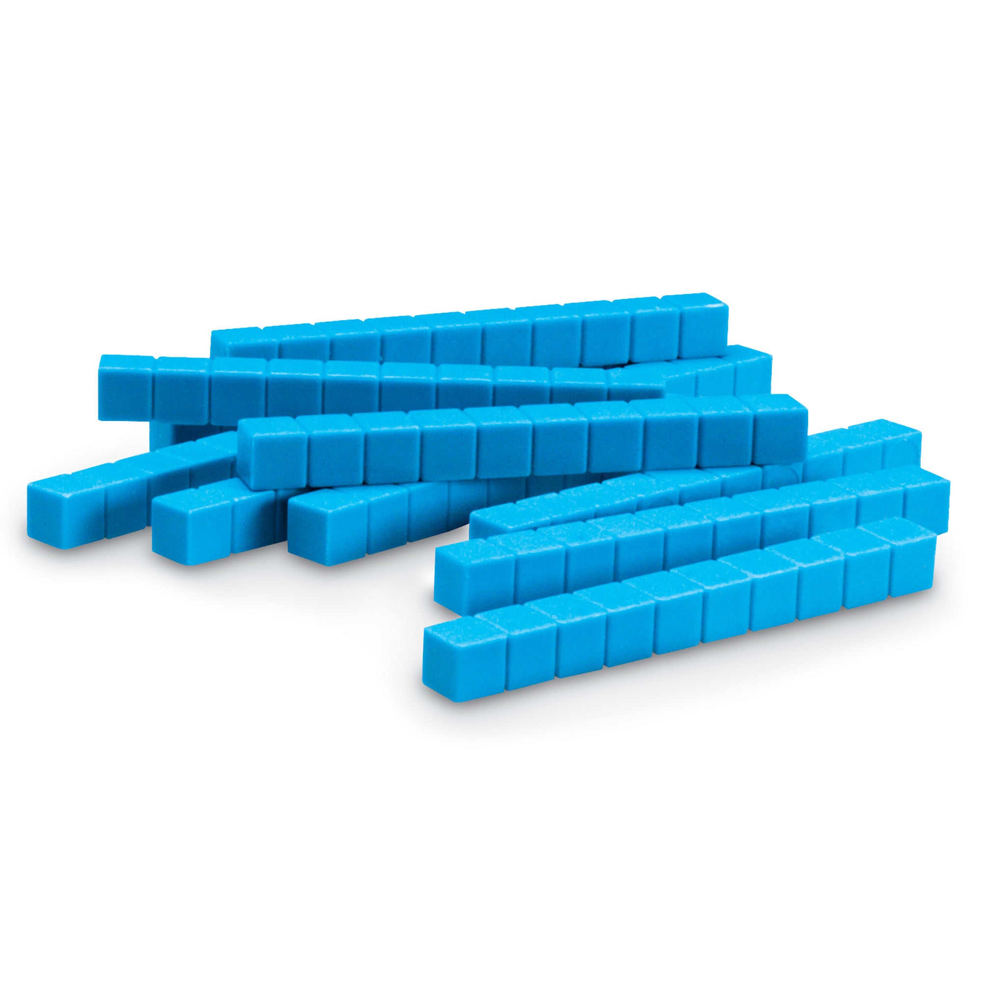 Blue Plastic Base Ten Rod, Set of 50