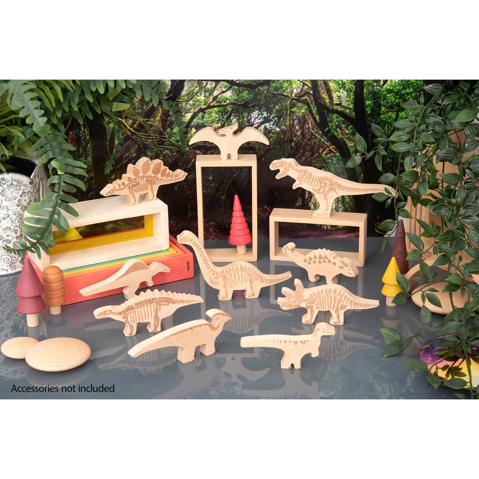 Dinosaur Wooden Blocks