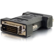 C2G DVI-I Female to DVI-D Male Adapter - 1 X 24-pin DVI-D (Dual-Link) Digital Video Male - 1 X 29-pin DVI-I (Dual-Link) Video Female - Black