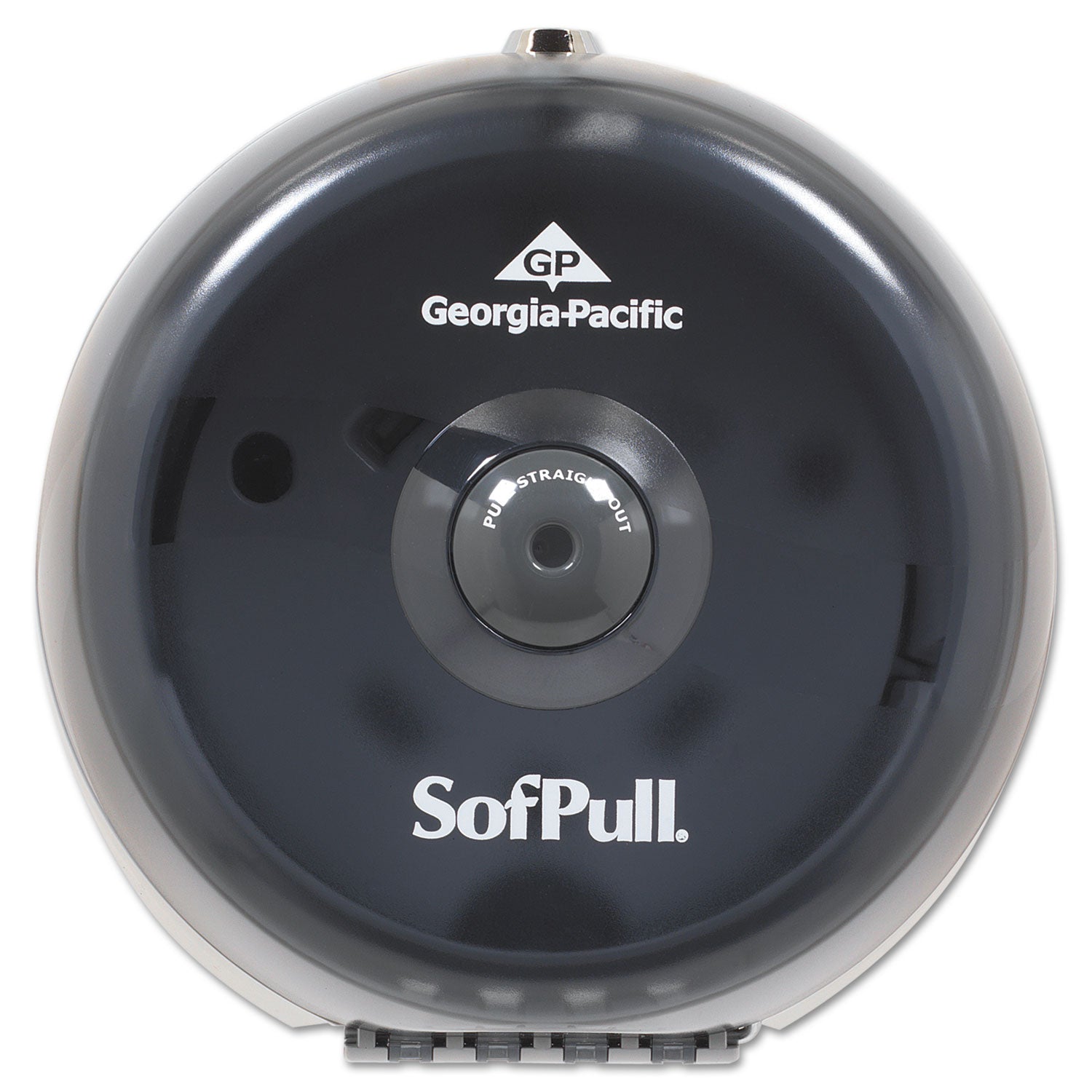 Sofpull Mini Centerpull Single-Roll Bath Tissue Dispenser, 8.75 X 7 X 9, Smoke