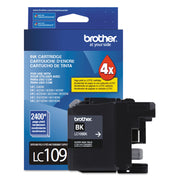 LC109BKS Innobella Super High-Yield Ink, 2, 400 Page-Yield, Black