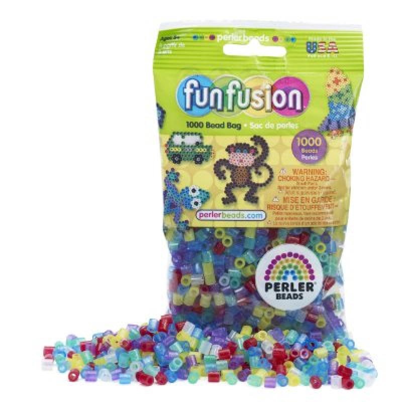 Perler Beads Glitter Mix Bead Bag 1000 Count
